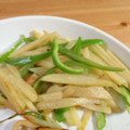Nekozame's cooksnap of when they made 千切りジャガ炒め♪♪.