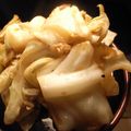 tomokoshiawase's cooksnap of when they made え～ウスターソース!？でキャベツだけ炒め.