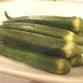 cocoりえ's cooksnap of when they made おくらのバター醤油炒め.
