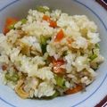 いずみるく's cooksnap of when they made 大根の葉っぱで炊き込みご飯.