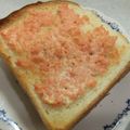 コイチリ's cooksnap of when they made 相性抜群★さけマヨトースト.
