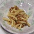 きらり流れ星's cooksnap of when they made 納豆たくあん.