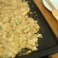 ワッキーウッキー's cooksnap of when they made もんじゃ焼き.