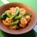 カナティーヌ's cooksnap of when they made スナップえんどうのエスニック焼き浸し。.