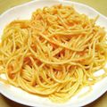 mmfmf's cooksnap of when they made ♪明太子パスタ♪.