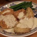 iyo＊'s cooksnap of when they made 茄子のカツレツ☆ジンマヨソース.