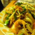 Ｋazu's cooksnap of when they made 超簡単♪もやしとニラで豚キムチ♪.