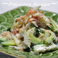 1646's cooksnap of when they made カニカマとセロリの粒マスタード和え.