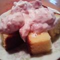 ★ひいらぎ★'s cooksnap of when they made 簡単☆ヘルシー☆イチゴクリーム♪.