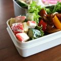 noamanma's cooksnap of when they made 胡瓜とカニカマ、チーズのコロコロサラダ.