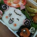 なぎしおり's cooksnap of when they made キャラ弁☆ たまごっちのハピハピっち弁当.