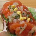 もんしゅしゅ's cooksnap of when they made ほんまにうまい。トマトのサラダ.