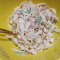 yumi n.'s cooksnap of when they made さっぱり大根とツナマヨ蒲鉾和え.