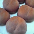 ひめポ's cooksnap of when they made 紫いもパン.