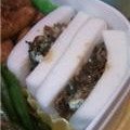 みや☆なな's cooksnap of when they made お弁当に❤くぎ煮マヨのはんぺんサンド焼き.