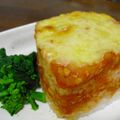 ｺﾅﾝ7's cooksnap of when they made お手軽に★おひとりさまのお米でラザニア.