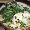 toshiebaba's cooksnap of when they made 小松菜と油揚げの簡単煮びたし.