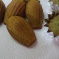 モチョ1013's cooksnap of when they made マドレーヌ♡抹茶.