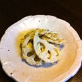 プチック's cooksnap of when they made レンコンのマヨ味噌サラダ.