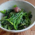 ゆしゅな's cooksnap of when they made お酢プラス♪ほうれん草のさっぱり胡麻和え.