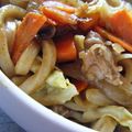 キャシーキャサリン's cooksnap of when they made お好みソースで～うまうま焼きうどん.