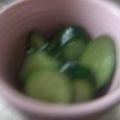 さてぃこはん's cooksnap of when they made 簡単☆キュウリのわさび漬け♪.
