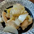 ばたみそーぱん☆'s cooksnap of when they made 簡単！トロッと柔らか鶏胸肉と白菜の中華煮.