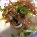 hayatama's cooksnap of when they made たっぷりﾈｷﾞで冷奴＊ごま油だいすき＊.