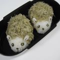 hirotofumi's cooksnap of when they made 簡単シックに大人キャラ弁★ハリネズミ.
