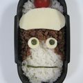 hirotofumi's cooksnap of when they made キャラ弁d(ﾟｰﾟ*)ピポザル♪ゲッチュ.