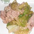 ぱっくんぷっくん's cooksnap of when they made 豚肉&ﾚﾀｽのごま酢あえ.*゜.