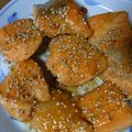 ECG's cooksnap of when they made お弁当に☆鮭照り焼きゴマゴマ.