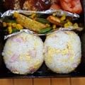 t-mask's cooksnap of when they made ✿カルボナーラ風おにぎり✿.