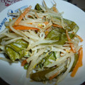のすけのすけ's cooksnap of when they made 余り野菜と油揚げのマヨぽん炒め.