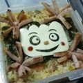 めそ。's cooksnap of when they made クリームパンダキャラ弁☆.