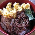よっかい's cooksnap of when they made しんぷる♪三色どんぶり♪.