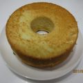 どてらい女's cooksnap of when they made 米粉のしっとりシフォンケーキ（プレーン）.