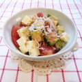 Kenmamac's cooksnap of when they made 簡単美味！アボトマのしらすおかか和え.