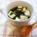 Kenmamac's cooksnap of when they made はんぺんとニラのღ～ふんわりすまし汁～ღ.