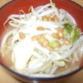 ピンク大好き's cooksnap of when they made 納豆チゲ風蕎麦.
