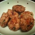 ほなみつ's cooksnap of when they made 大葉が香る☆野菜たっぷり鶏つくね.