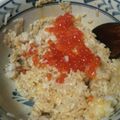 CoffeeCoco's cooksnap of when they made いくらを乗せた卵かけご飯.
