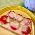 ビートルズ食堂's cooksnap of when they made サラダみたいなチーズトースト.