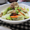 えみんちゅ＊'s cooksnap of when they made 豚とレタスのシャキシャキ炒め♡.