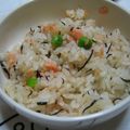 ICR系's cooksnap of when they made 昆布茶で鮭の炊き込みご飯.