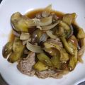☆akeばあば's cooksnap of when they made なすと豚肉のオイスター炒め.