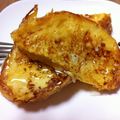 あひるﾁｬﾝ's cooksnap of when they made ＊しっとりおいしい＊ フレンチトースト.