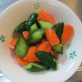 ゆりYO船長's cooksnap of when they made きゅうりのお漬物☆.