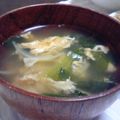 ちんぐりあん's cooksnap of when they made レタスと卵のスープ★ヘルシー美味しい★.