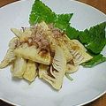 母ちゃん☆'s cooksnap of when they made 旬の筍で梅酢和え♪.